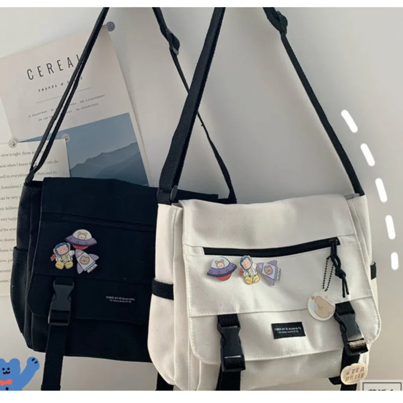 Canvas Tote Bag Mens Postman's Cross Bag