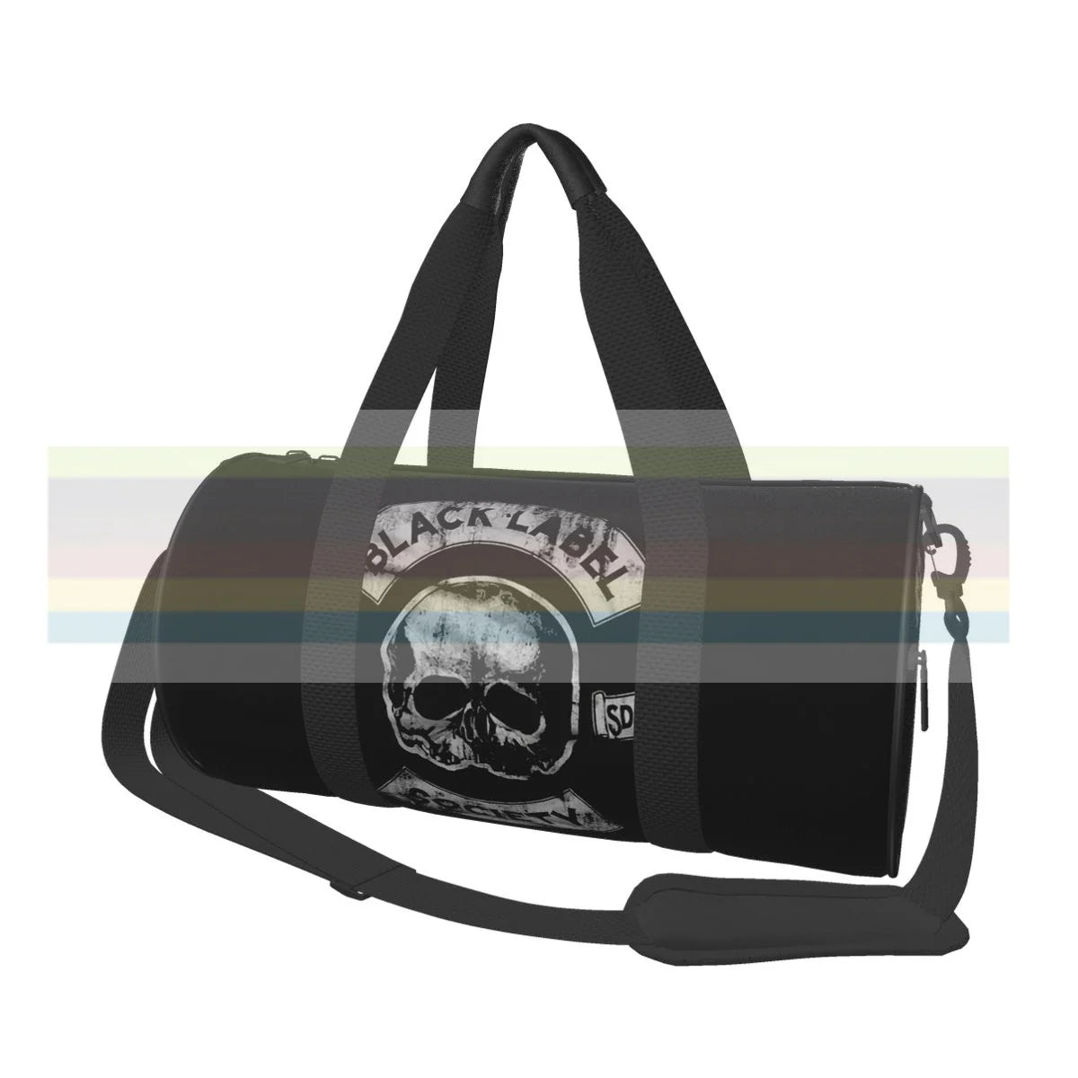 Nylon Travel Sports Shoulder Bag with Wet/Dry Separation, Outdoor Fitness