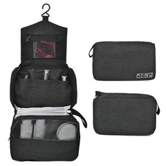 Men's Hanging Toiletry Bag Shaving Kit Organizer