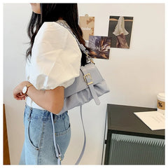 Exotic Soft Leather Shoulder Bag Large Capacity
