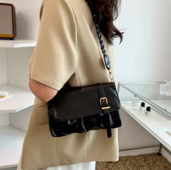 Exotic Soft Leather Shoulder Bag Large Capacity