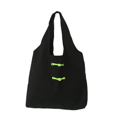 Large Capacity Canvas Shoulder Bag Women's Shopping Tote