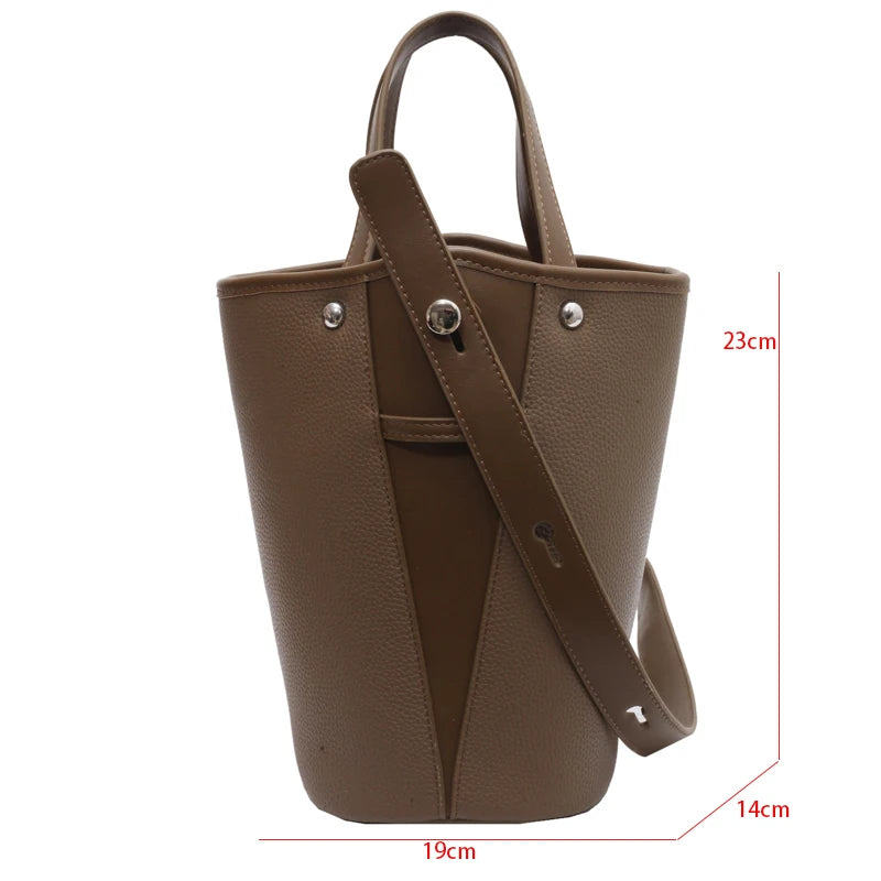Women's Soft Leather Messenger Bag Adjustable Shoulder Strap Crossbody Bag