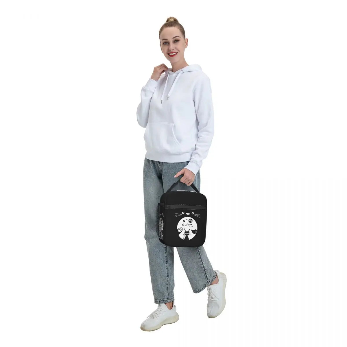 Totoro Spirited Away Reusable Lunch Box Insulated Lunch Bag for School Children