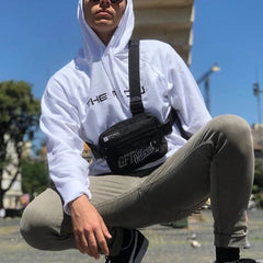 Men's Tactical Chest Utility Bag Hip-hop Vest