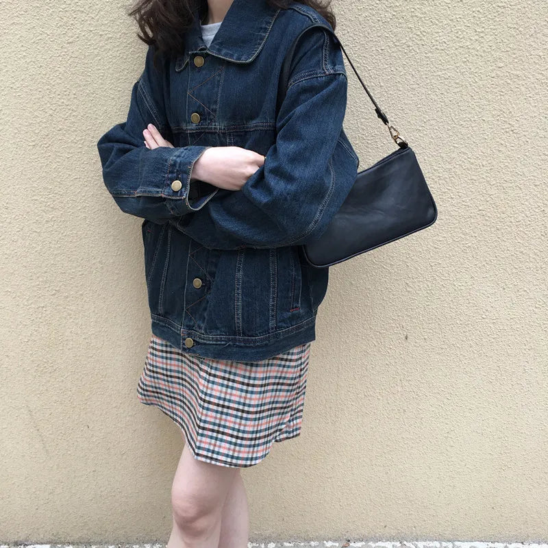 Underarm Shoulder Bags Women Zipper Casual Young Tender Harajuku High Advanced