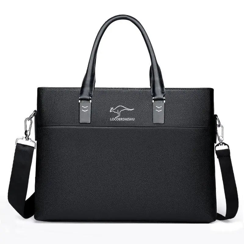 Men's Messenger Bag Briefcase for Laptop A4 Documents Portfolio