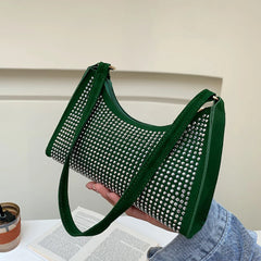 Diamond Small Crossbody Messenger Bag for Women