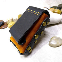 Hand-made Leather Key Holder Waist Bag