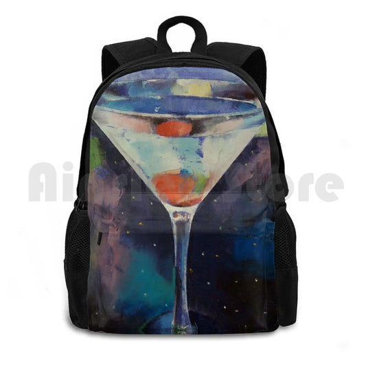 Bombay Sapphire Outdoor Hiking Backpack Waterproof Camping Travel