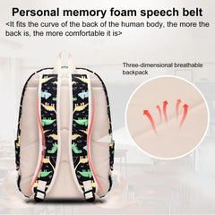 Primary School Students Backpack Lunch Pen Bag