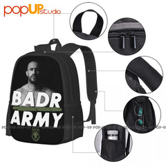 Born Lion Sport Kickboxing Badr Hari Backpack Large Capacity Beach Bag