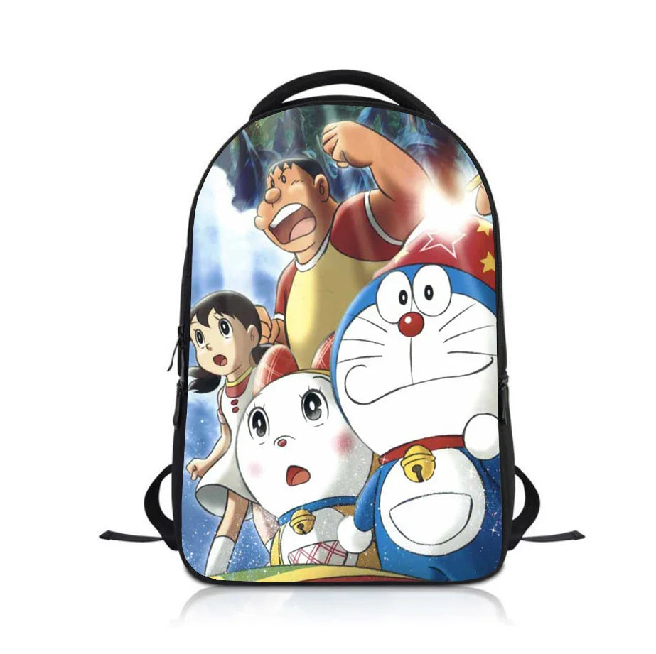 Doraemon Kids Backpack School Bag Cartoon Knapsack