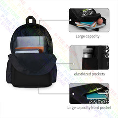 Braaap Charcoal Snowmobile Backpack Large Capacity
