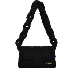 Winter Plush Shoulder Bag Square Bag Armpit Bags For Women