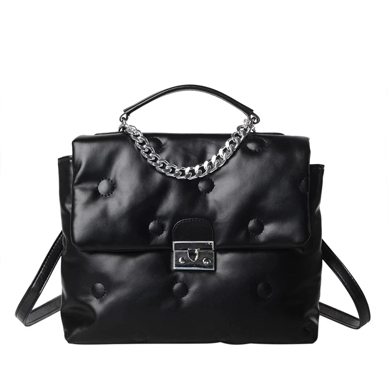 Chain Crossbody Bag for Women Clutch Purses Winter