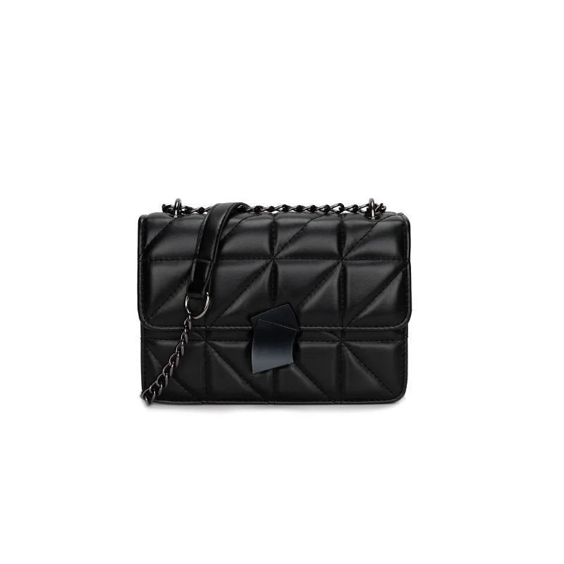 Women Leather Crossbody Bags Chain Small Messenger Bag Lady Shoulder Totes