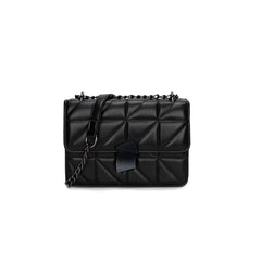 Women Leather Crossbody Bags Chain Small Messenger Bag Lady Shoulder Totes