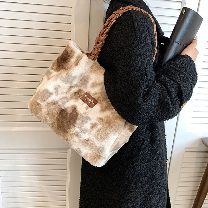 Women's Crossbody Shoulder Bag Large Flap Handbag