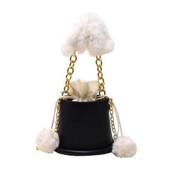 PU Leather Women's Shoulder Bag Chain Crossbody Handbag