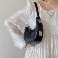 Half Moon Crossbody Handbag Shoulder Bag