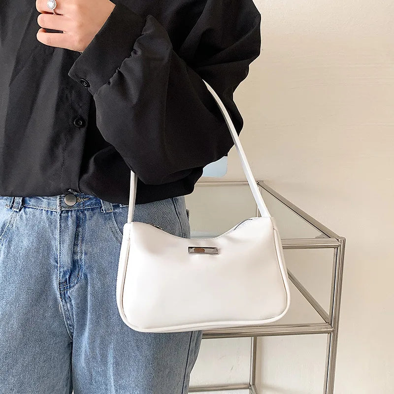 PU Leather Women's Shoulder Bag Crossbody Small Square Handbag
