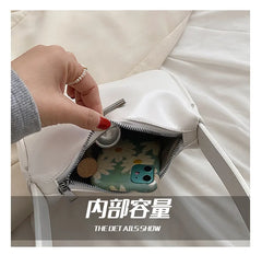 PU Leather Women's Shoulder Bag Crossbody Small Square Handbag