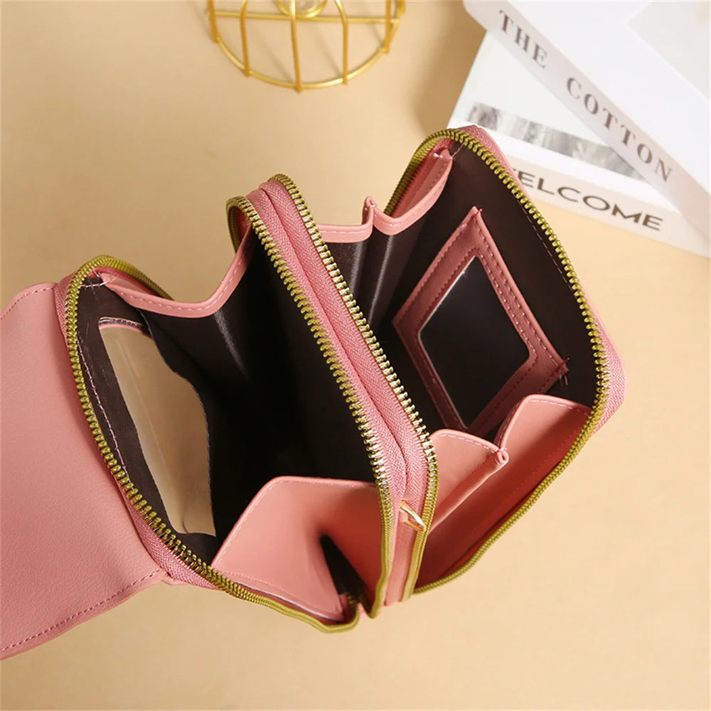 Anti Theft Touch Screen Shoulder Phone Bag for Women