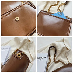 Winter Shoulder Bag High Leather Handbags Large Capacity Shopper Bag