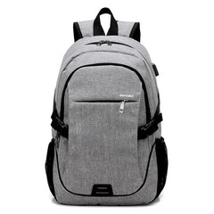 USB Charge Oxford Backpack Laptop Bag for Teenagers Men Women