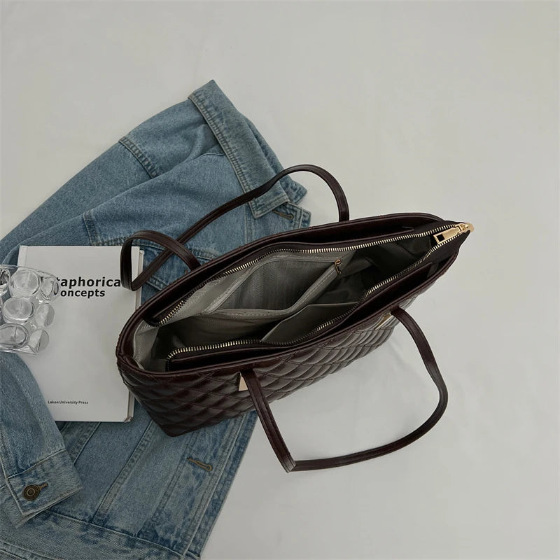 Large Capacity PU Leather Shoulder Bag for Women SG885