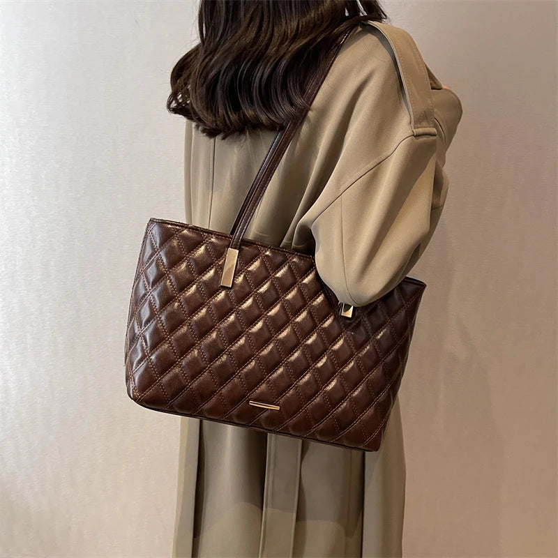 Large Capacity PU Leather Shoulder Bag for Women SG885