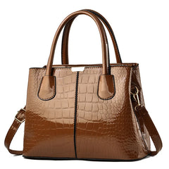 Temperament Women's Stone Pattern Shoulder Bag