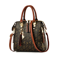 Luxuny Crossbody Handbag Soft PU Leather Womens Shoulder Bag Purse Tote