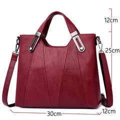 Women PU Leather Handbag Crossbody Shoulder Bag Tote
