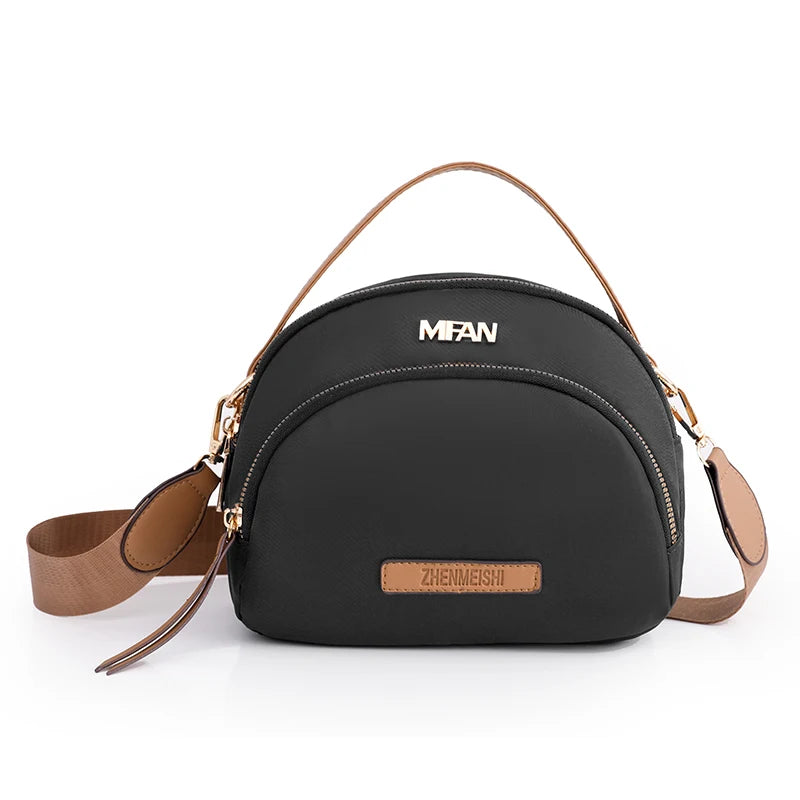 Nylon Shoulder Bag Classic Crossbody Purse