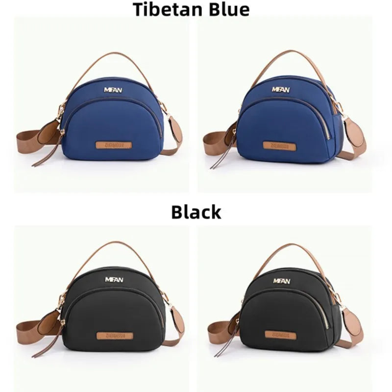 Nylon Shoulder Bag Classic Crossbody Purse