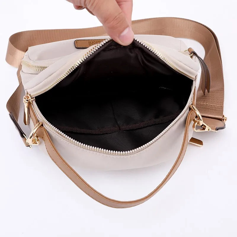 Nylon Shoulder Bag Classic Crossbody Purse