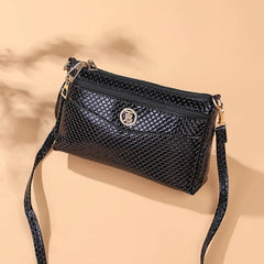 PU Leather Clutch Bags for Women High Capacity Crossbody Evening Bag