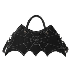 Spider Web Embroidery Thread Women's Crossbody Bag