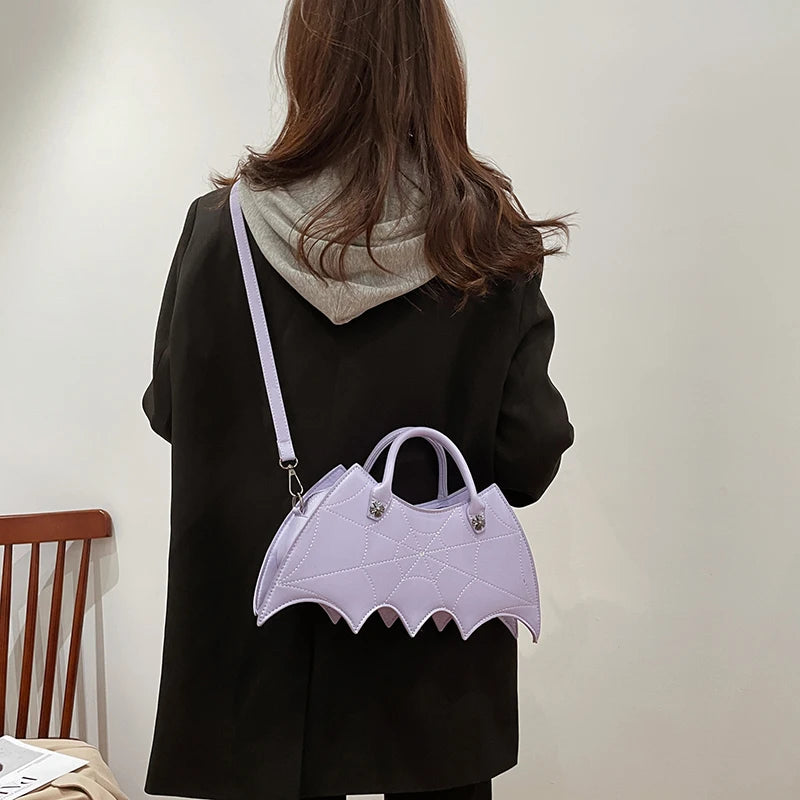 Spider Web Embroidery Thread Women's Crossbody Bag