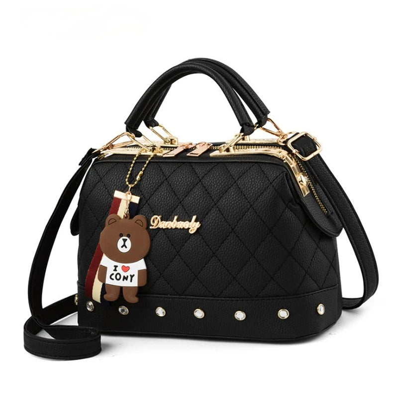 Women Leather Handbags High Shoulder Bags Ladies Handbags PU Leather
