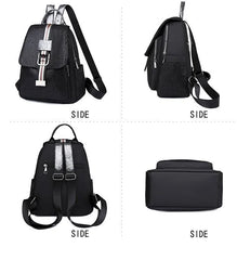 Sequin Oxford Women Backpack Big Capacity Anti-theft Ladies School Bag