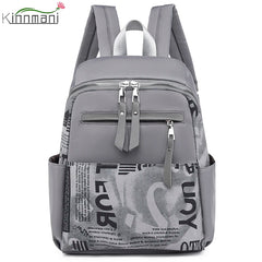 Women's Oxford Cloth Waterproof School Backpack