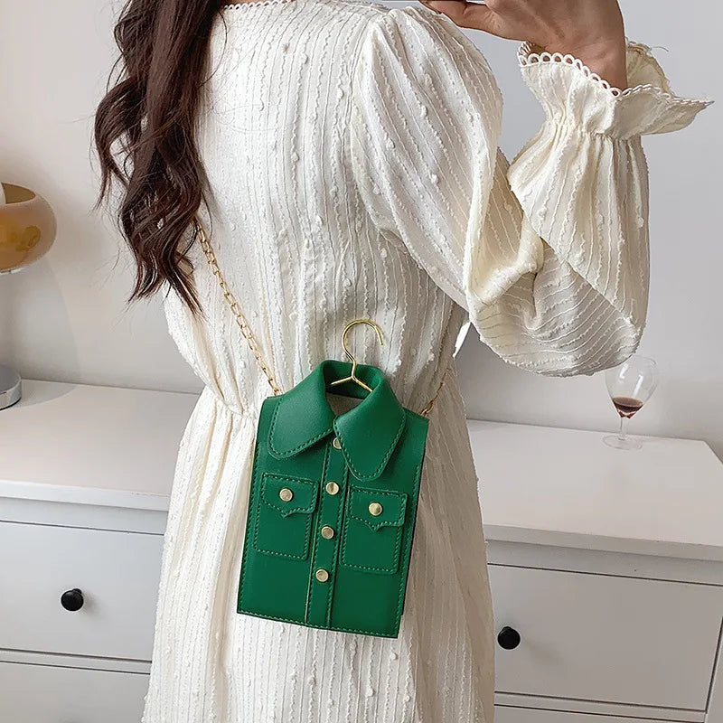 Coat Shaped Crossbody Bag Handbags for Women