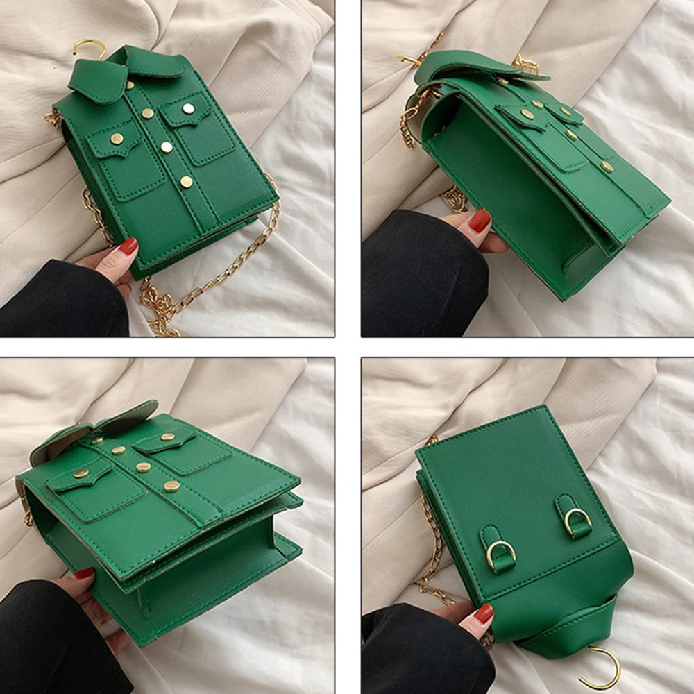 Coat Shaped Crossbody Bag Handbags for Women