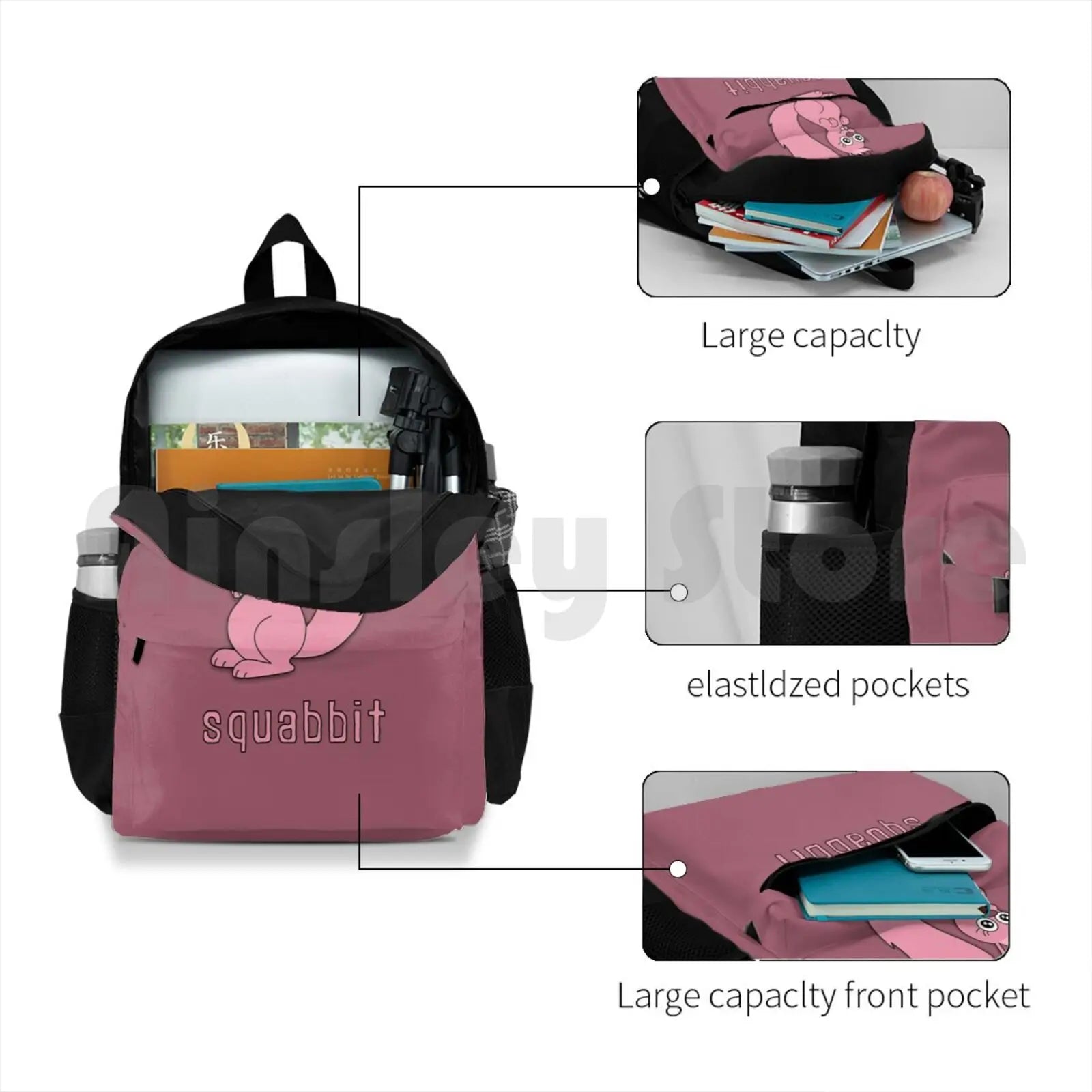 Bricklberry Squabbit Outdoor Hiking Backpack