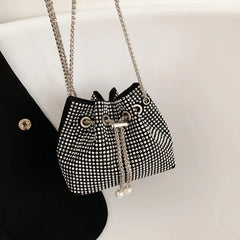 Bright Diamond Bucket Bag for Women Tote Bags