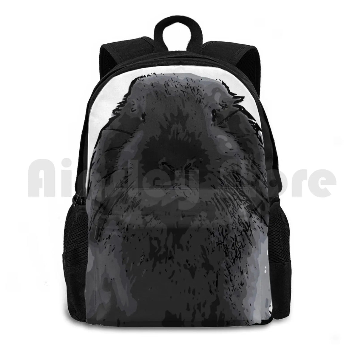 Mini Lop Rabbit Bunny Lop Outdoor Hiking Backpack Waterproof Camping Travel