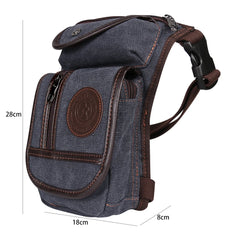 Vintage Thigh Pack Fanny Military Messenger